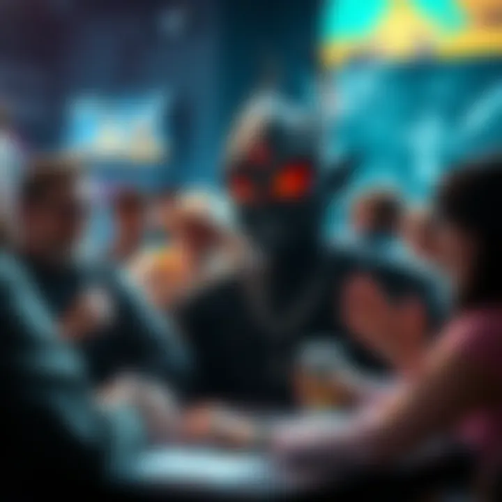 People sharing opinions on voice actor choices for Adramelech in a lively forum discussion