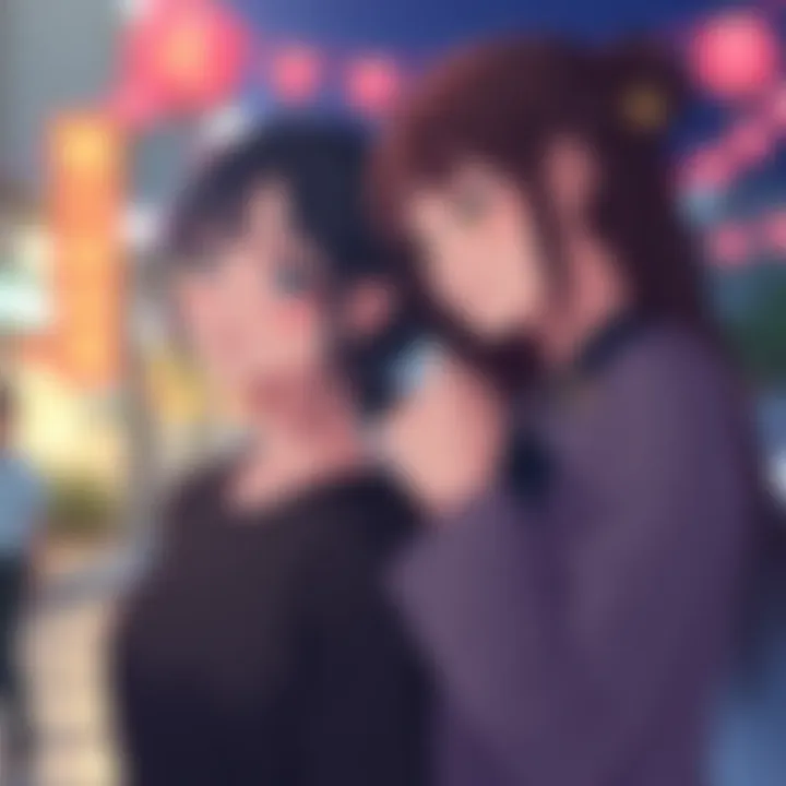 Kayli Mills and Xanthe Huynh as Chinatsu and Hina in Kimi Ni Todoke, representing a complex love triangle