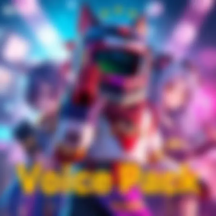 Collage of characters Sora, Roboco, and Ayame promoting a new voice pack