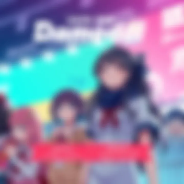 Promotional art for Damedol: The Useless Idol featuring the main character and her only fan, encouraging votes for the 2025 Manga Awards.