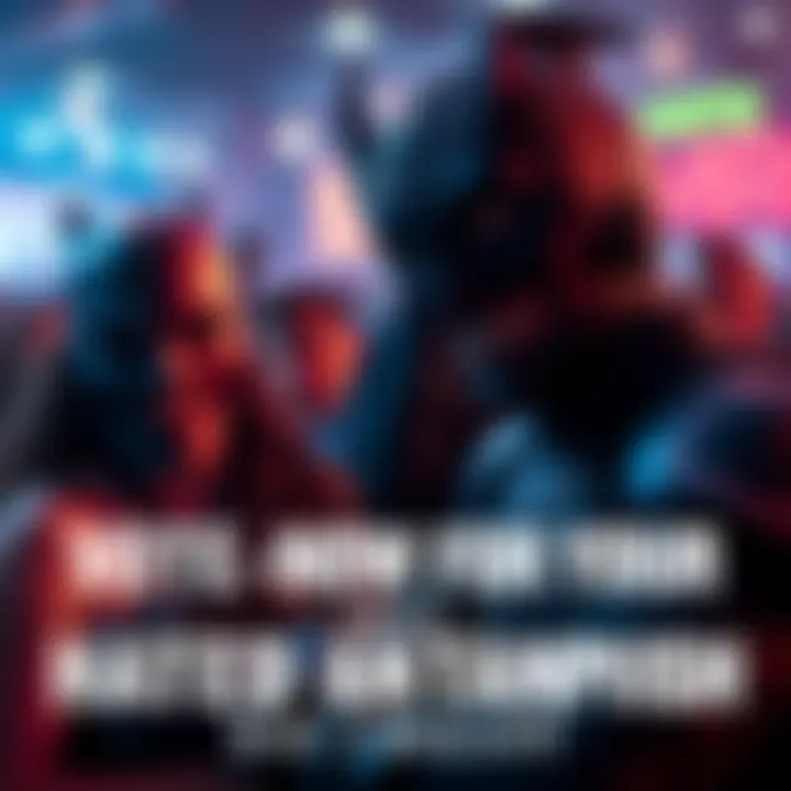 Participants casting votes for their least favorite antagonist in a poll