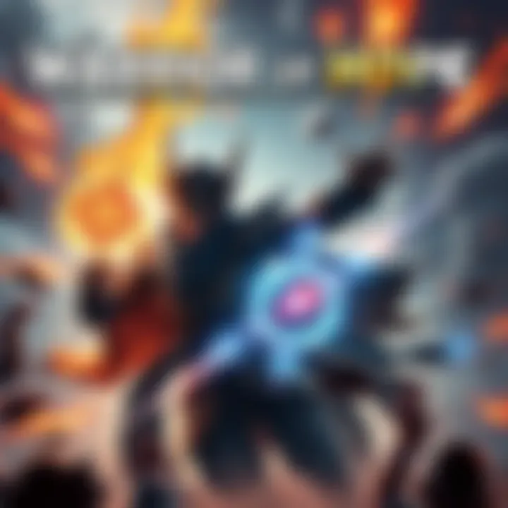 Promotional art for Warrior of Hope showing Kakarot with enhanced abilities and new characters in an action-packed scene