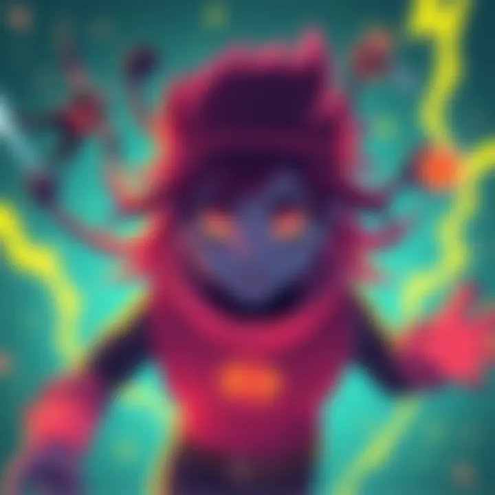 Illustration showing various weak techniques and traits associated with powers, highlighting CTs and CE traits in a vibrant, engaging way