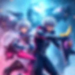 Weiss and Jaune work together during their Duo Mission, showcasing their growth and teamwork.