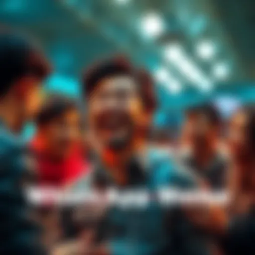 A funny WhatsApp meme featuring a popular character laughing and sharing jokes with friends in a chat group.