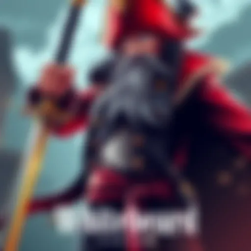 Whitebeard demonstrates his strength, standing tall with a determined expression, showcasing his iconic sword and confident presence.