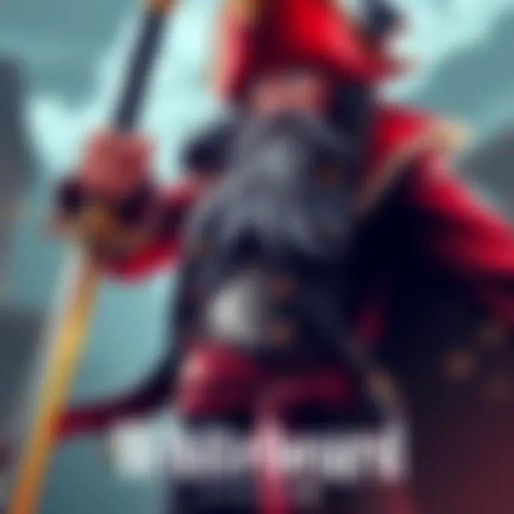 Whitebeard in Action Whitebeard demonstrates his strength, standing tall with a determined expression, showcasing his iconic sword and confident presence.