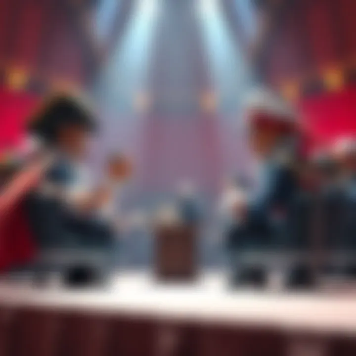 Fan debate scene with characters representing Whitebeard and Roger discussing their strengths in a forum