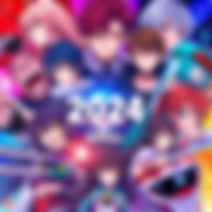 Winter 2026 Anime Series A collage of characters from the top anime series of Winter 2026, showcasing vibrant colors and dynamic poses.