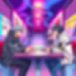 Artists from Wit Studio and Toei Animation discussing their upcoming anime project