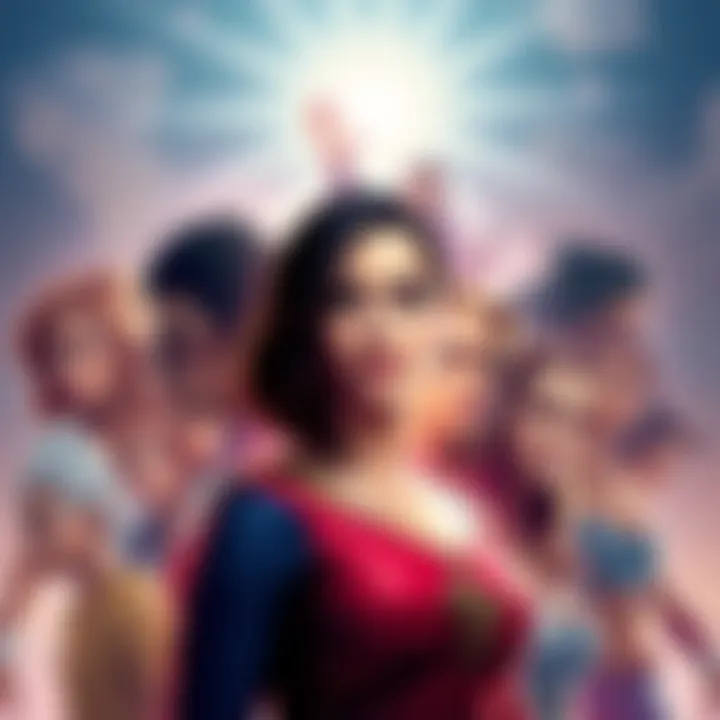 A collage of strong female characters from a popular series celebrating Women's Month, showcasing diversity and strength.