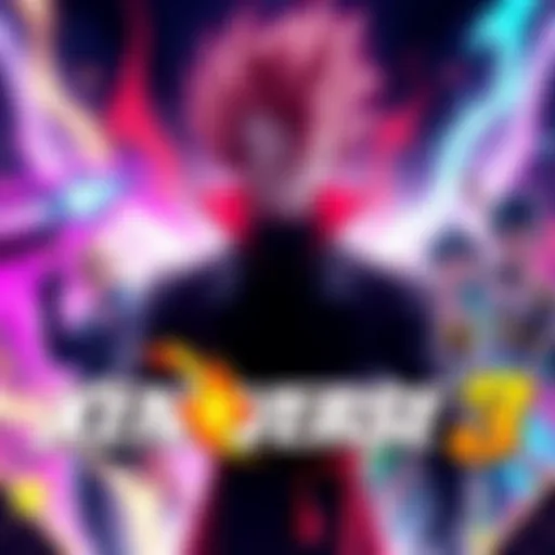 Artwork featuring characters from Xenoverse 3 with a dark villain and retired heroes