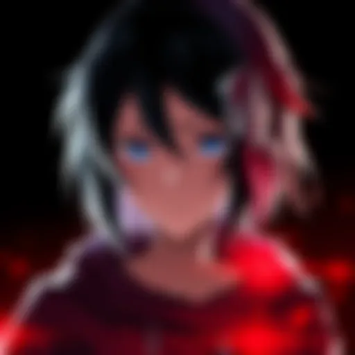 Yang looking conflicted with a dark background, symbolizing her struggle with abandonment issues