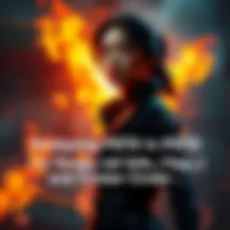 Yang stands strong in a tense moment, symbolizing her battle with PTSD as she faces her fears.