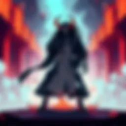 Yhwach in Bleach Yhwach preparing for battle in a key location in Bleach, showcasing his powerful stance and abilities.