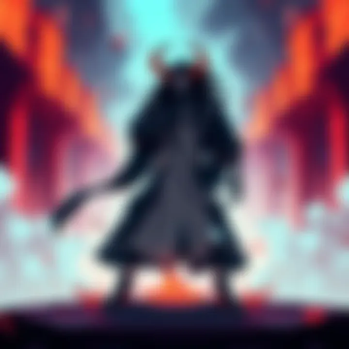 Yhwach in Bleach Yhwach preparing for battle in a key location in Bleach, showcasing his powerful stance and abilities.