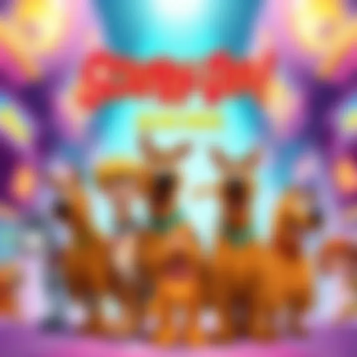 Yokoso Scooby-Doo! Anime Launch Colorful image featuring Scooby-Doo and the gang in anime style, showcasing their fun personalities and vibrant backgrounds.