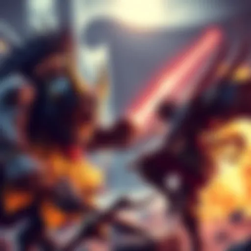 Depicts a fierce battle between Yonko and Admirals, showcasing their unique strengths and power.