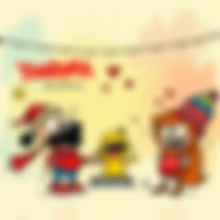 Cover illustration featuring colorful Yonkoma comic strips with characters expressing joy and creativity in English and French.