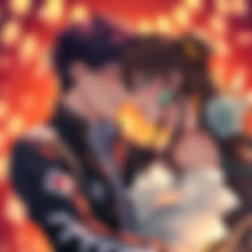 Yor Forger and Loid Forger share a loving moment, showcasing their close bond as a couple