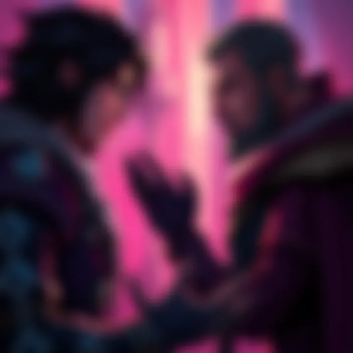 Yors reveals secrets to Loid in a tense moment