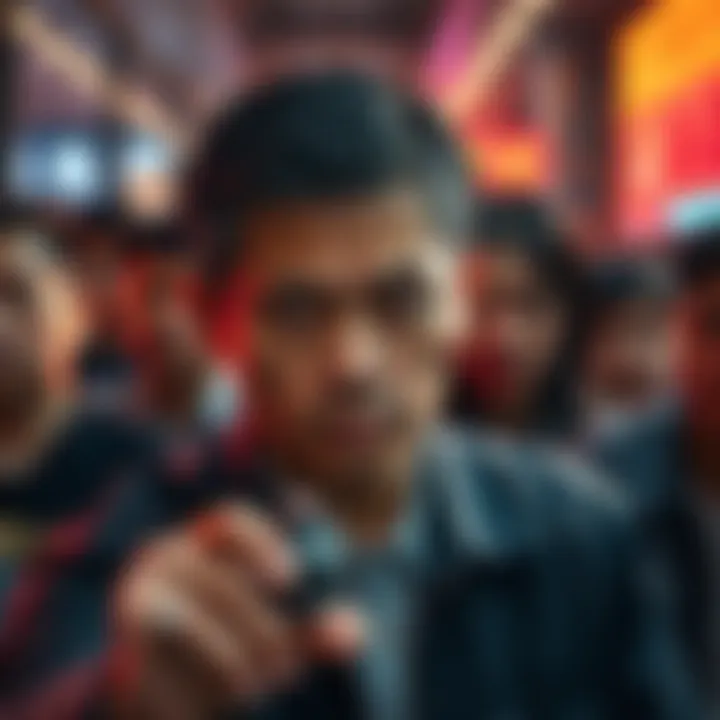 Yoru Facing Fraud Allegations Yoru under scrutiny for serious fraud claims, with concerned supporters in the background