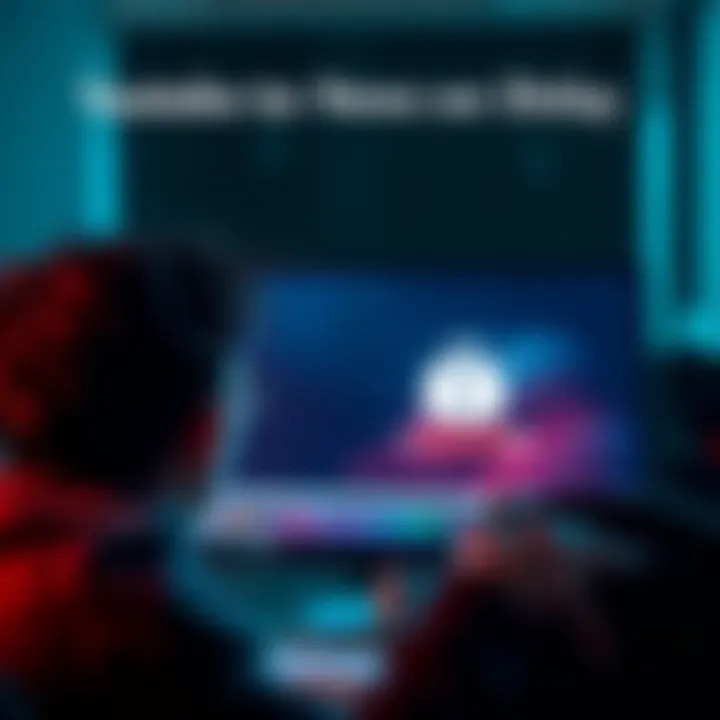 Youtube Processing Delay A frustrated person looking at a computer screen displaying a loading icon, symbolizing delays in video uploads on Youtube.