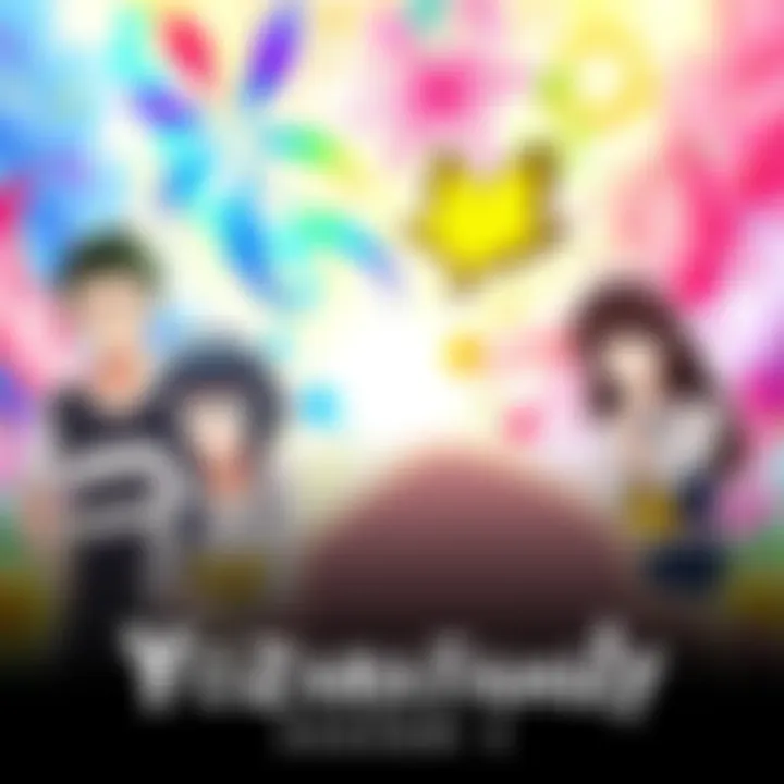 A vibrant key visual showcases the main characters of Yozakura Family Season 2 amidst a colorful background, hinting at new adventures.