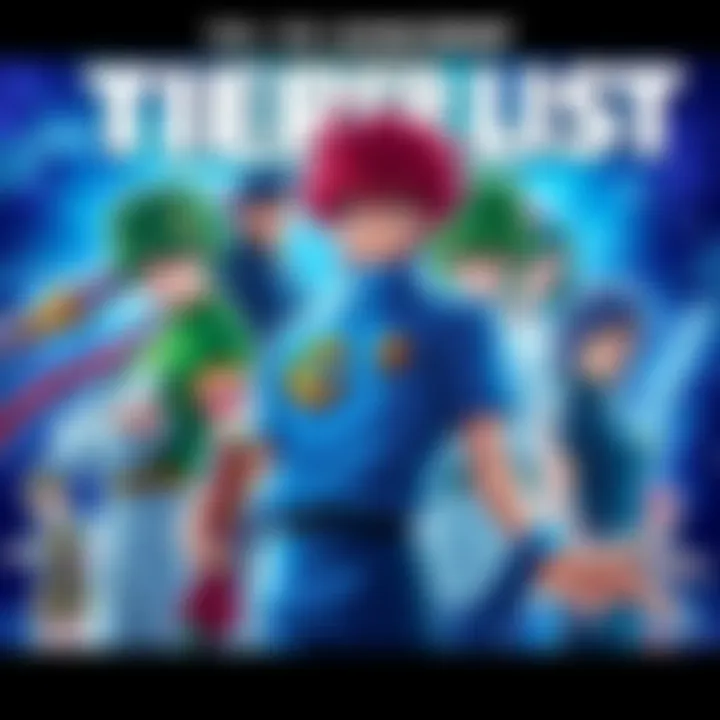A colorful tier list showcasing popular characters from Yu Yu Hakusho arranged by ranking, featuring both heroes and villains with unique designs.