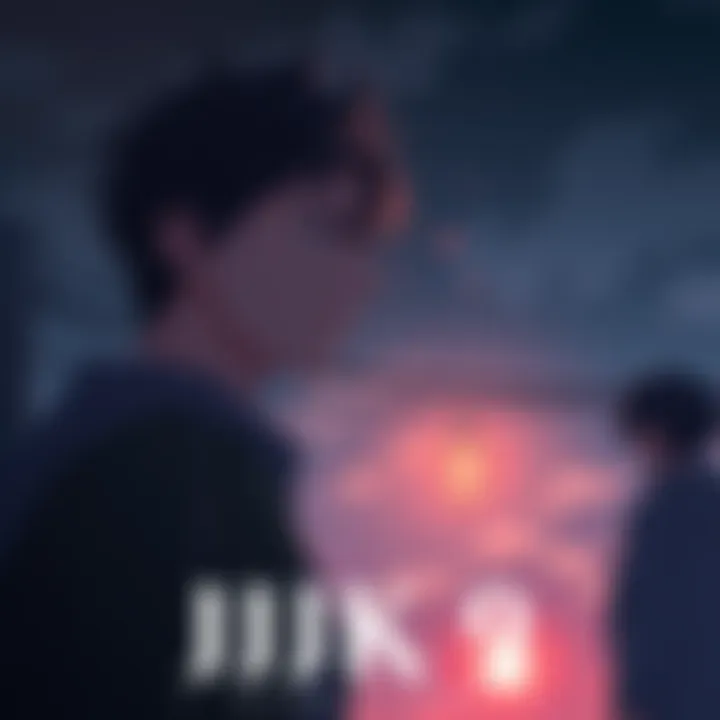 Yuji grappling with guilt Yuji looks distressed, struggling with emotions while Higuruma stands nearby with a conflicted expression, depicting their complex journey through trauma and redemption