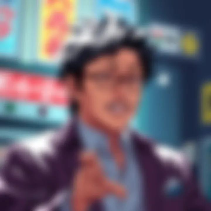 Yuji Iwasaki sharing his thoughts in a comic magazine, focusing on character growth and future storylines