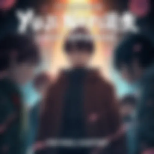 A dramatic scene from the final episode of Yuji Nayshun, showing key characters in a tense moment, reflecting fans' emotions as they face the series conclusion.