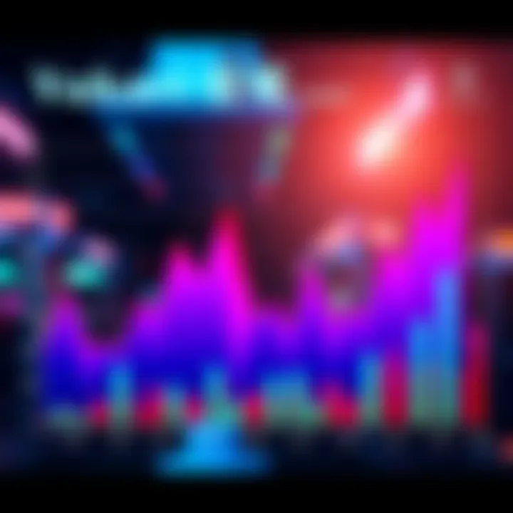 A colorful chart showing Yukari's sales performance over recent months, highlighting trends and peaks.