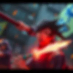 A dramatic scene showing Yuka after her fight with Mahoraga, depicting a tense moment of her unexpected death.