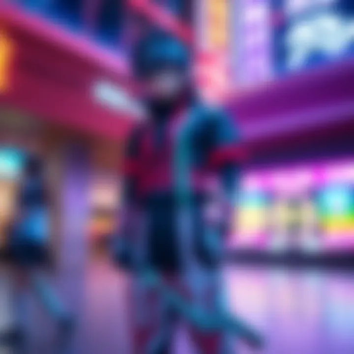 A fan wearing a detailed Yusuke costume, showcasing vibrant colors and creative design, standing confidently.