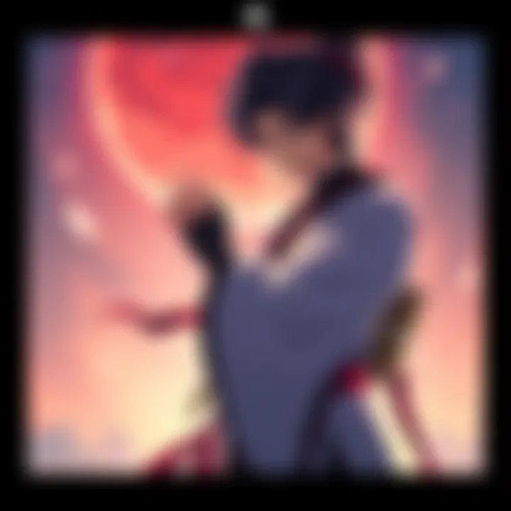 Yusuke stands determined, refusing to harm Genkai, expressing his respect and loyalty while considering her teachings