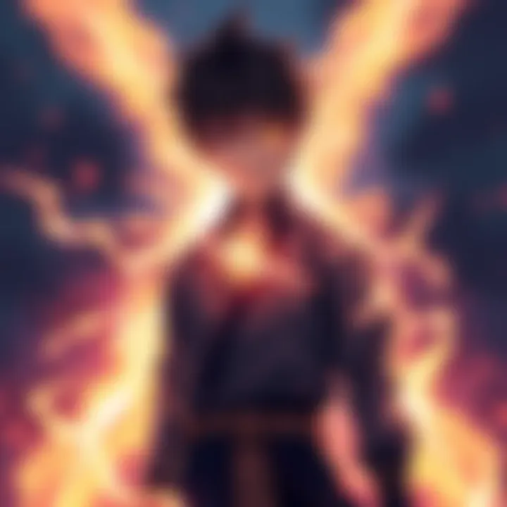 Yuta stands confidently, surrounded by a vibrant aura of cursed energy, showcasing his unique abilities without Rika's presence.