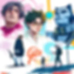 A variety of Yuta sketches showcasing different artistic styles and techniques