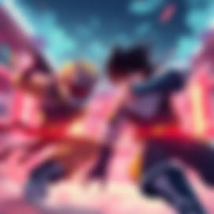 Yuta and his teammate strategizing in a 2v1 battle against unarmed Yuji