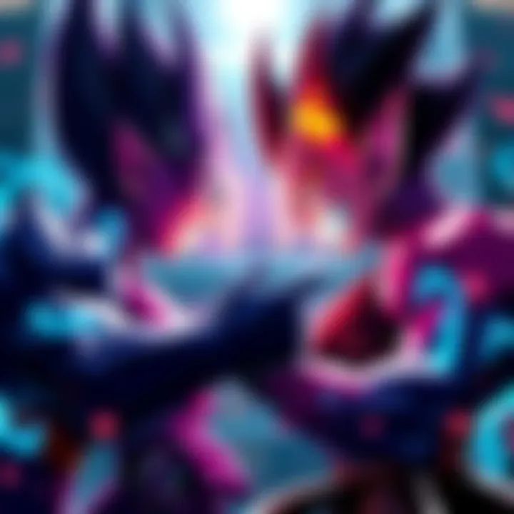 Zanka and Beerus facing off in battle Zanka and Beerus clash in an intense showdown, showcasing their incredible powers and determination