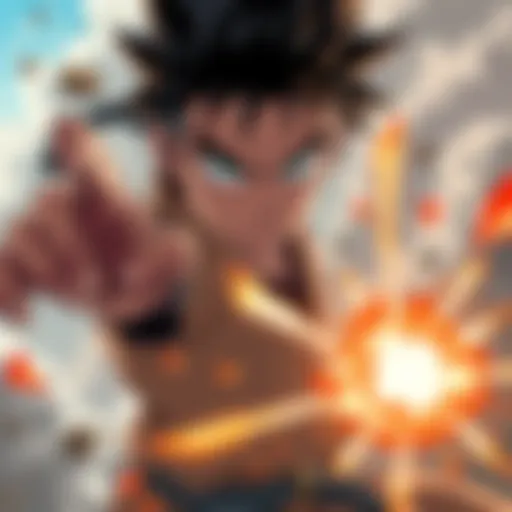 Zushi showcasing his skills with a determined expression, ready for new adventures